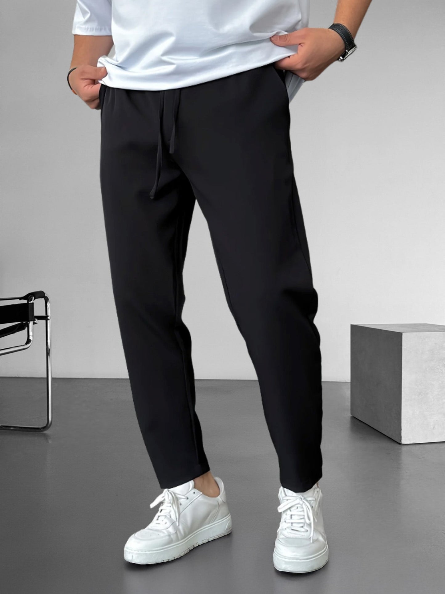 Ryker | Essential Tapered Drawstring Trousers