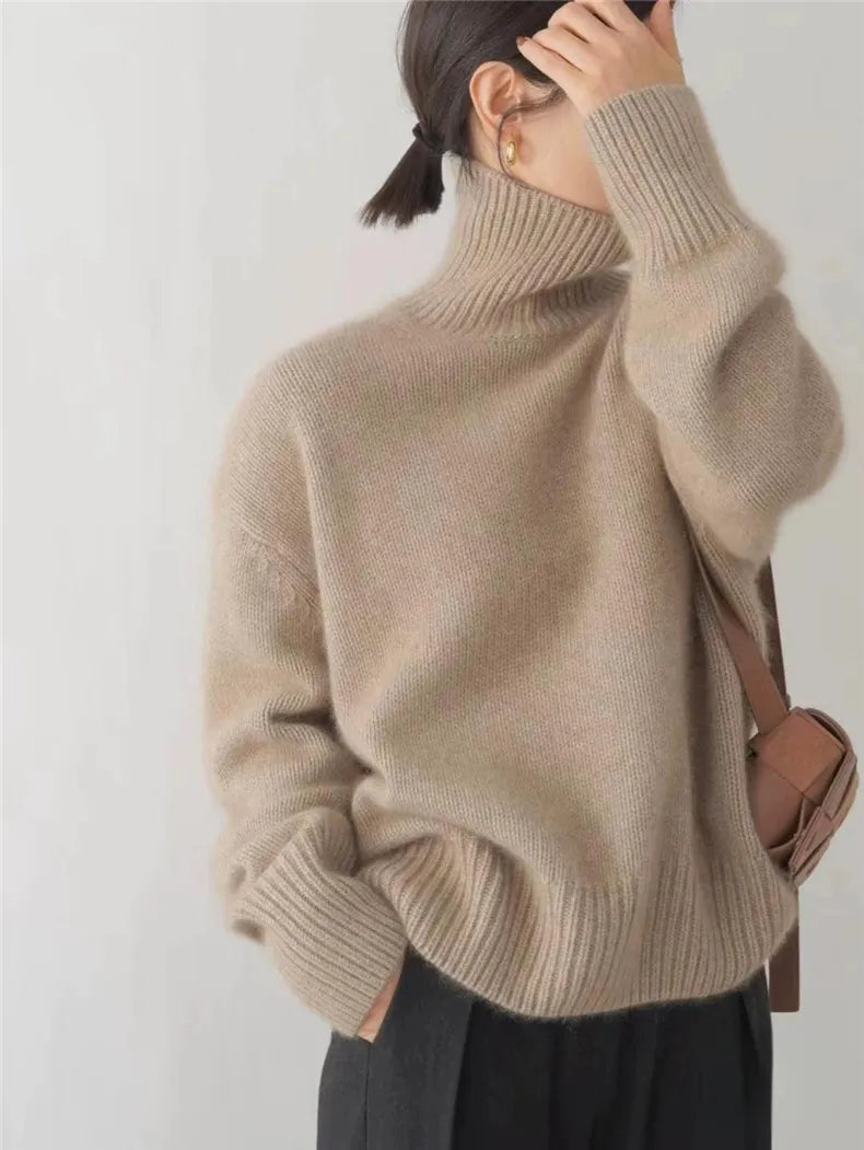 Anastasia | High Neck Sweater