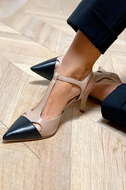 Evrardine | Bicolored Pointed Pump