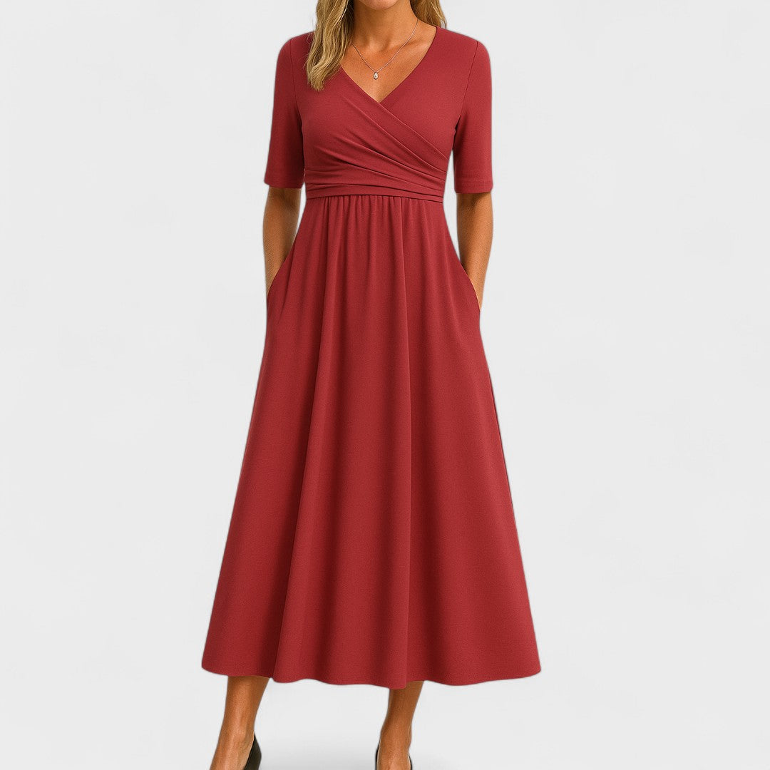 Pola | Elegant Midi Dress for Every Occasion