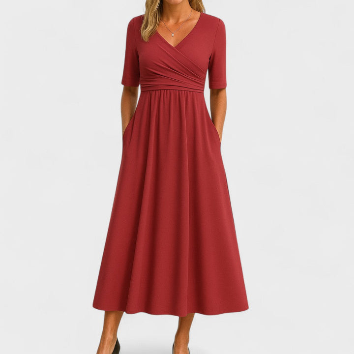 Pola | Elegant Midi Dress for Every Occasion