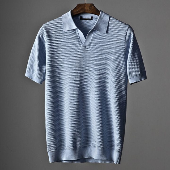 Sebastian | Knitted Polo Shirt