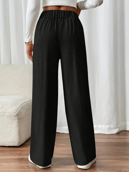 Presley | Comfortable Wide Leg Pant With Pockets