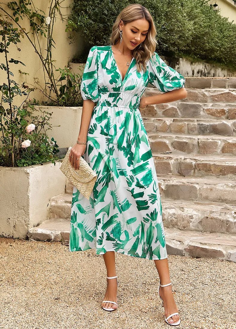 Jessica | Elegant Floral Dress