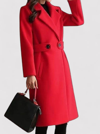 Addison | Belted Winter Wool Coat