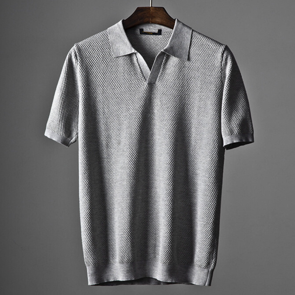 Sebastian | Knitted Polo Shirt