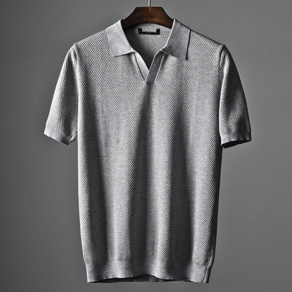 Sebastian | Knitted Polo Shirt