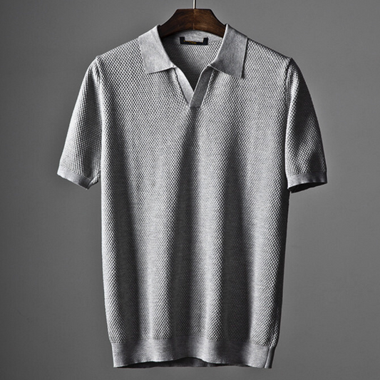 Sebastian | Knitted Polo Shirt