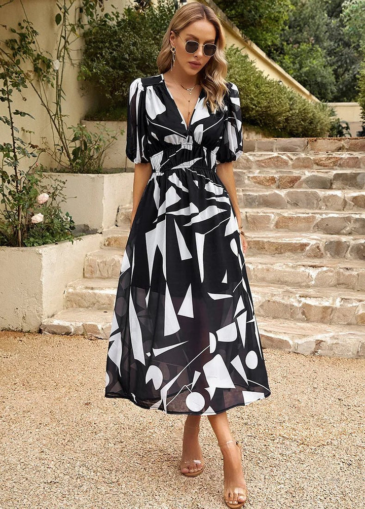 Jessica | Elegant Floral Dress