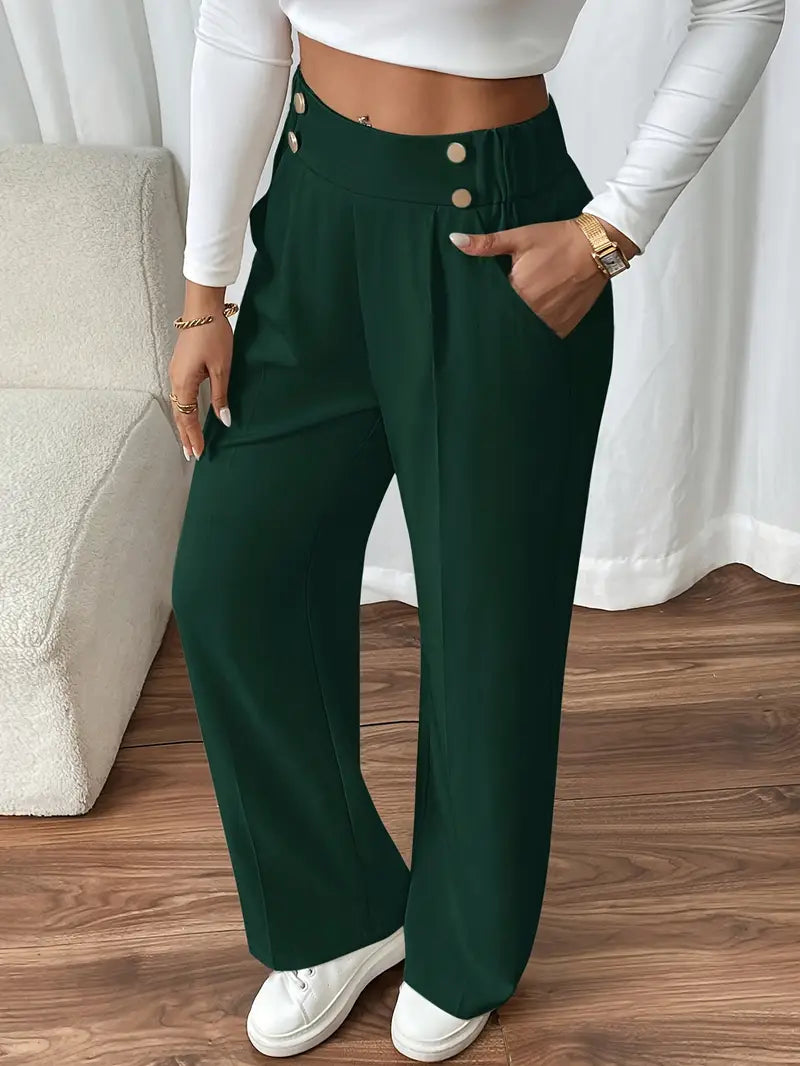 Presley | Comfortable Wide Leg Pant With Pockets