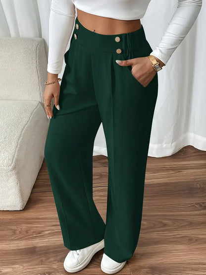 Presley | Comfortable Wide Leg Pant With Pockets