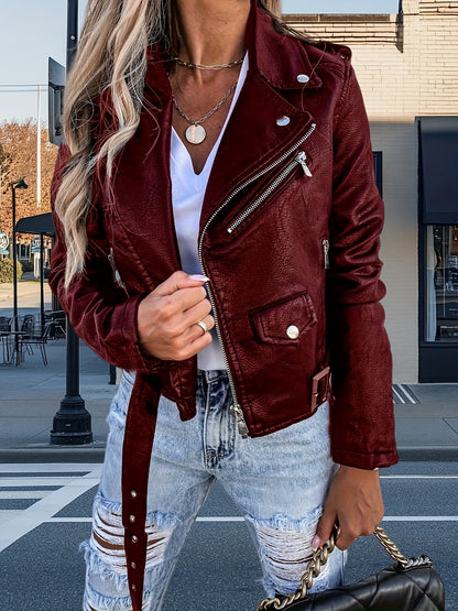 Jenny | Classic Leather Jacket