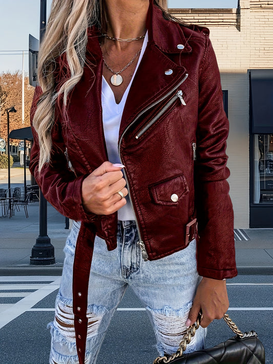 Jenny | Classic Leather Jacket