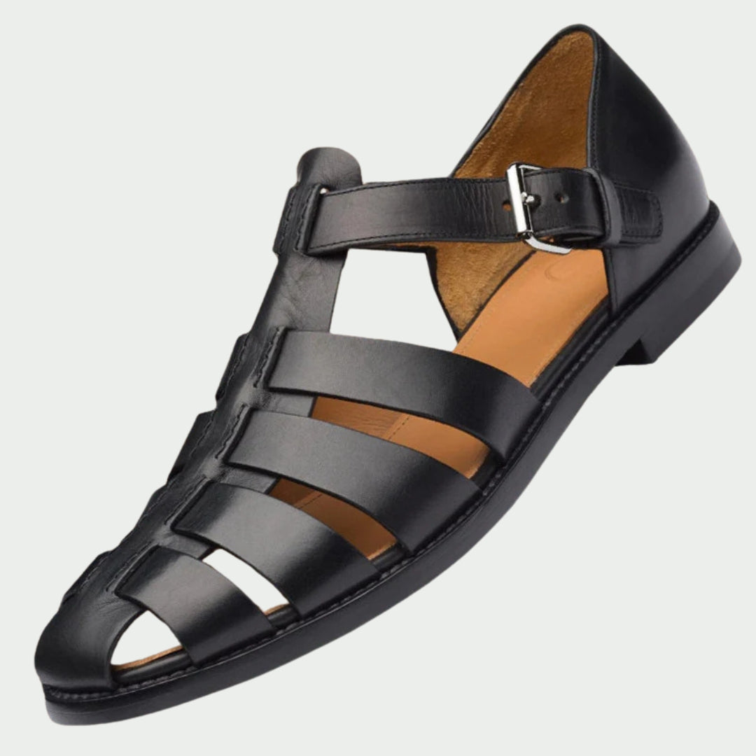 Aiden | Premium Leather Men's Sandals