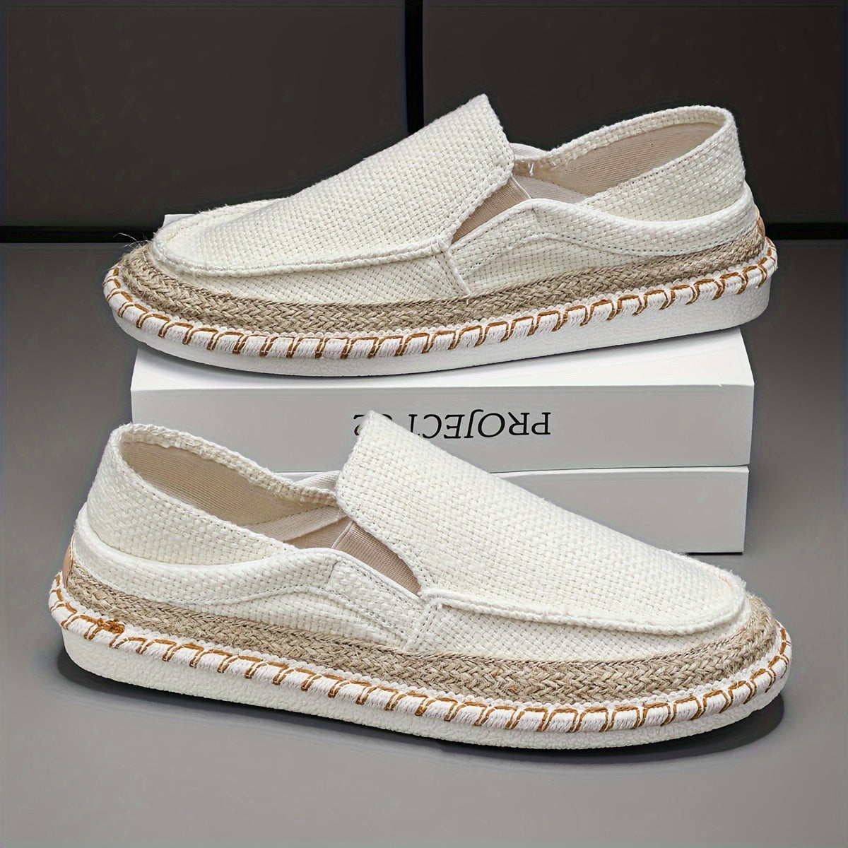 Justin | Slip-On Shoes with Marine Pattern