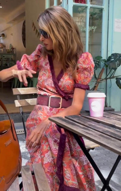 Briar | Pink Elegant Maxi Dress