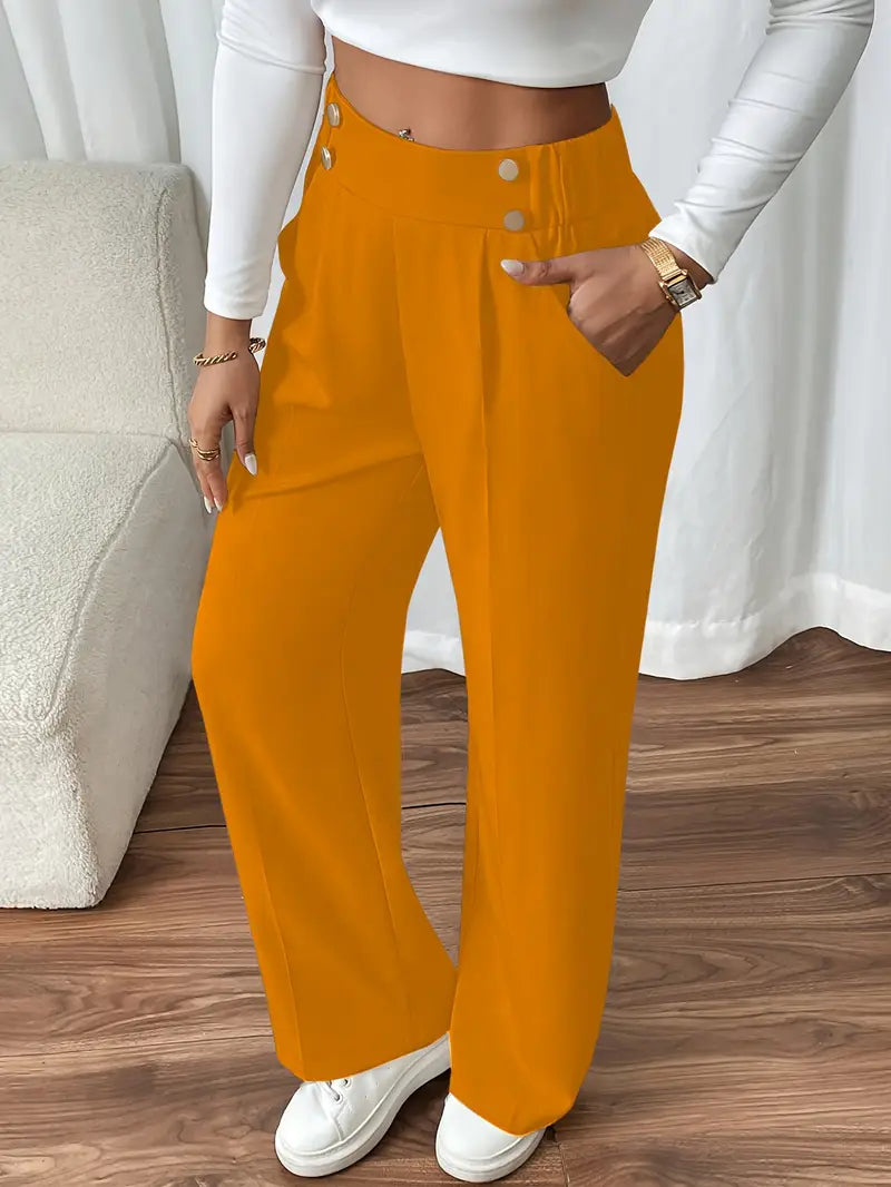 Presley | Comfortable Wide Leg Pant With Pockets