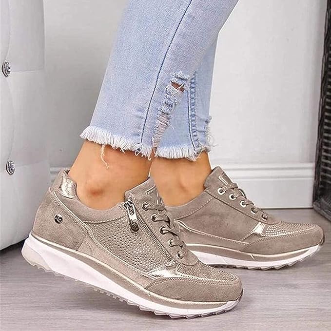 Juliana | Zip-up Sneakers