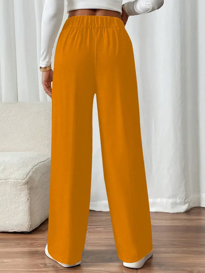 Presley | Comfortable Wide Leg Pant With Pockets