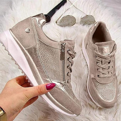 Juliana | Zip-up Sneakers