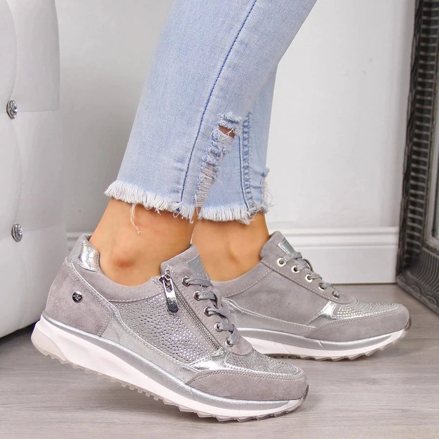 Juliana | Zip-up Sneakers