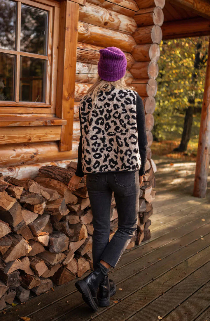 Kehlani | Leopard Vest