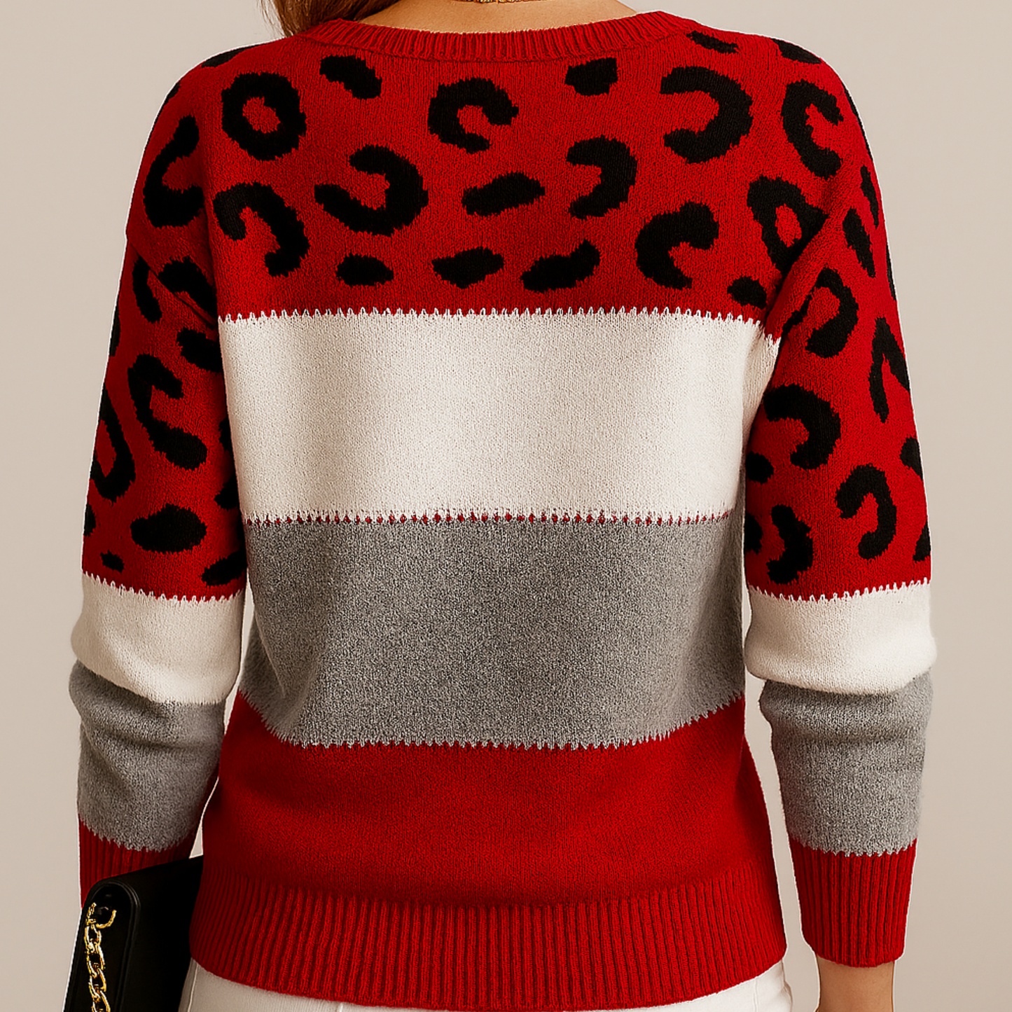 Maeve | Leopard Print Casual Sweater