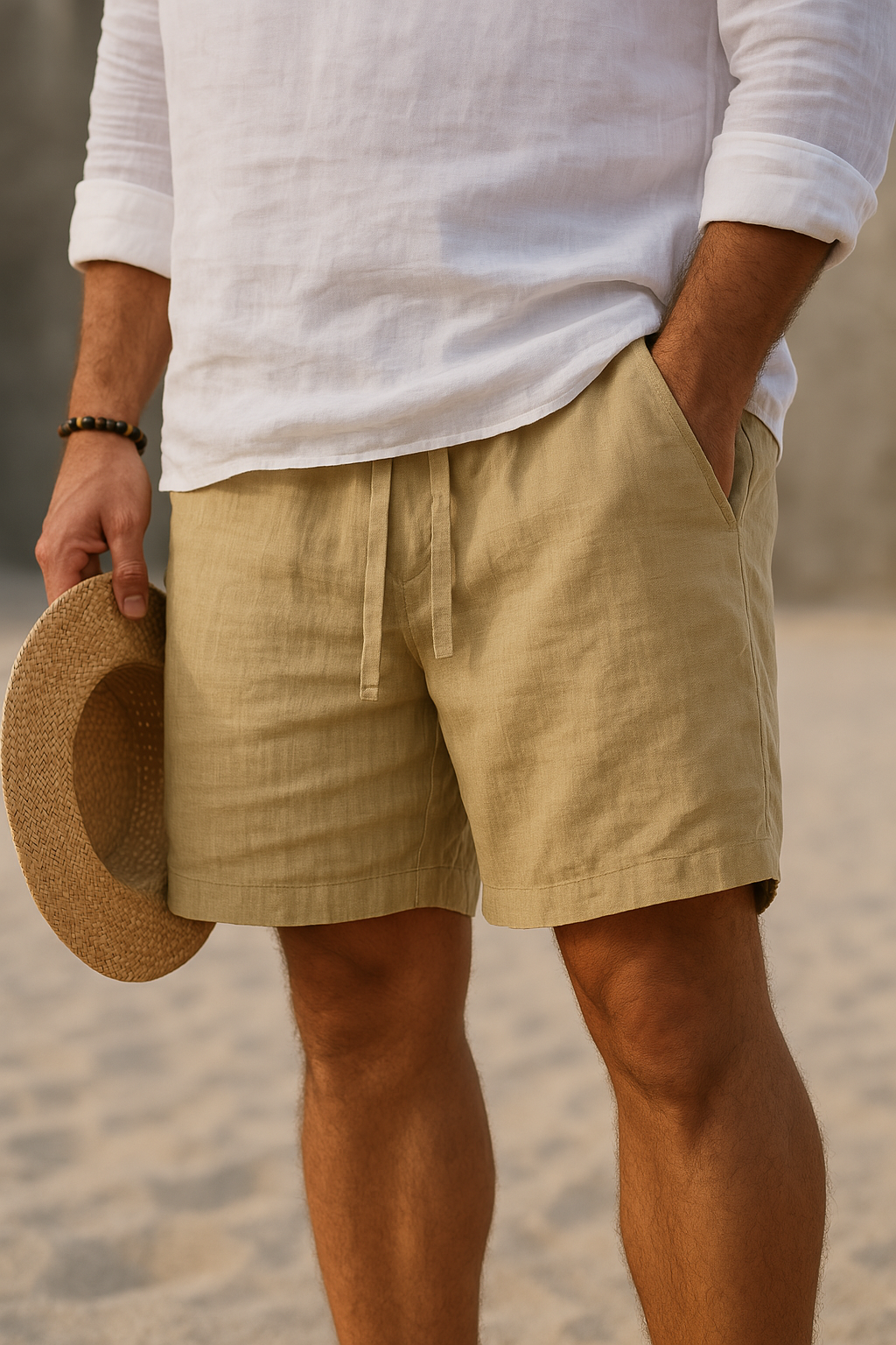 Draven | Cotton-Linen Pants