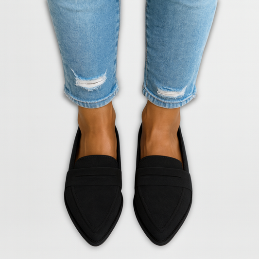 Nadia - Suede Loafers