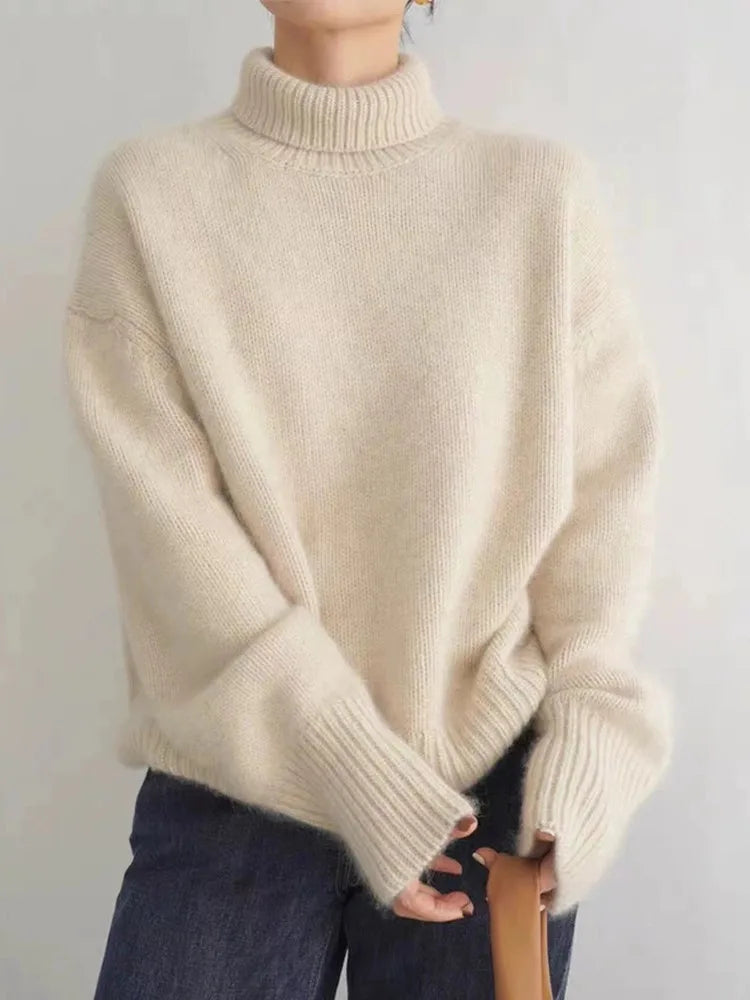 Anastasia | High Neck Sweater