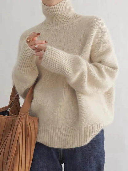 Anastasia | High Neck Sweater