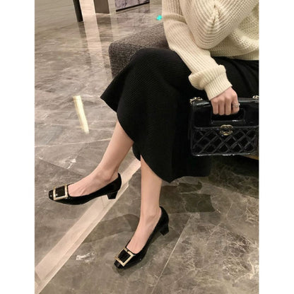 Narella | Elegant Mid-Heel Sandals with Square Toe