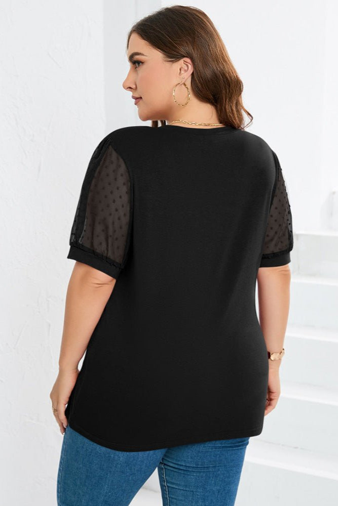 Aurora | Sleek V-Neck Blouse