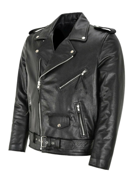 Sam | Classic Leather Jacket