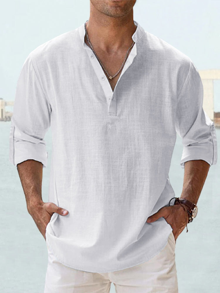 Landon | Breathable Linen Shirt