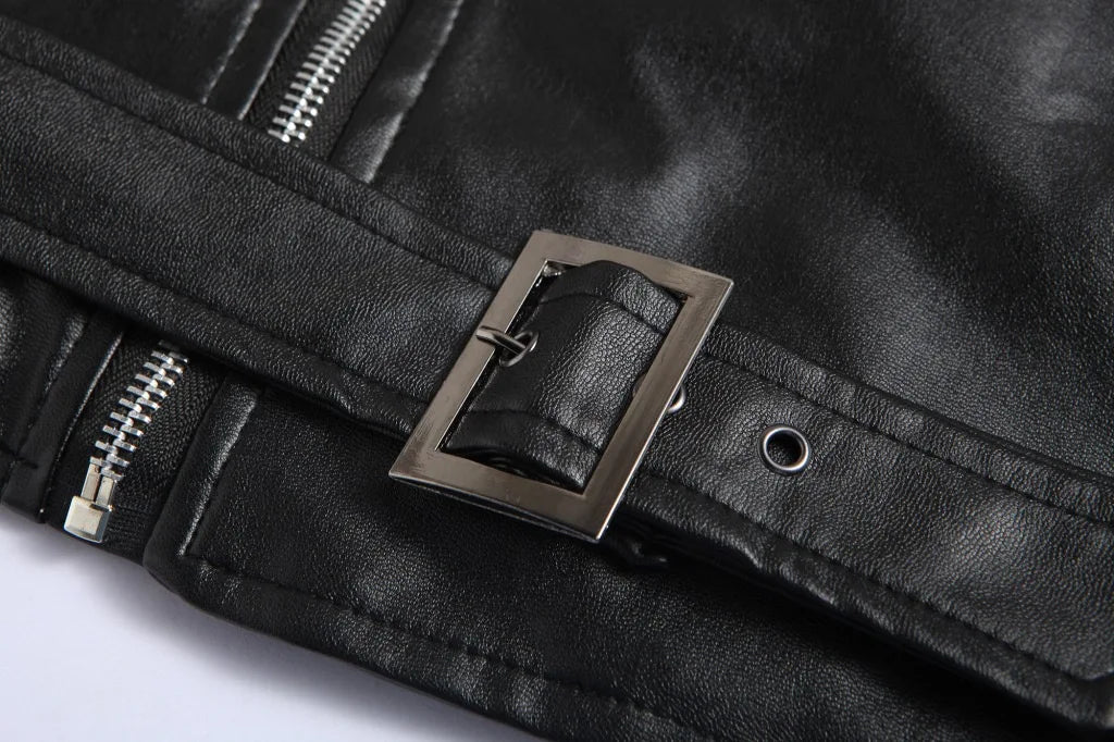 Sam | Classic Leather Jacket