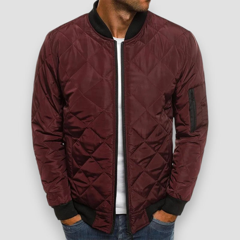 Daniel | Jacket with Check Pattern