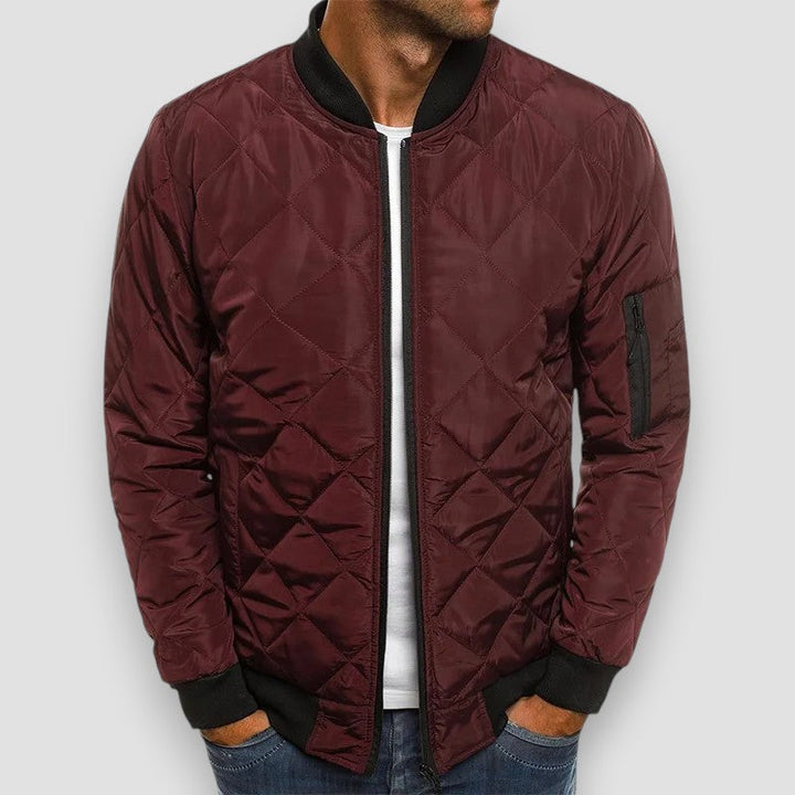 Daniel | Jacket with Check Pattern