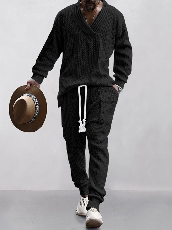 Cameron | Cable Knit Set