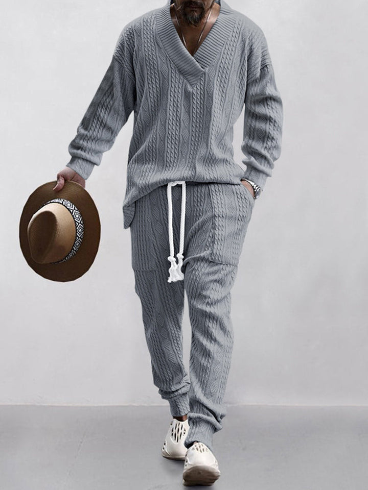 Cameron | Cable Knit Set