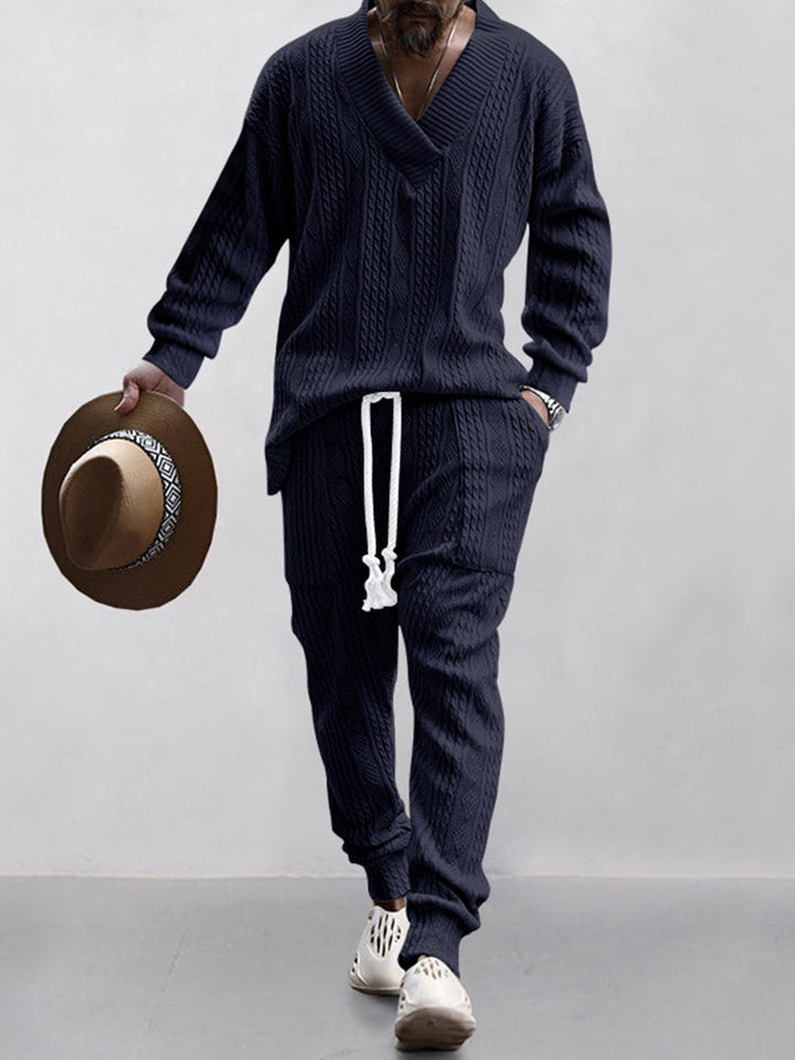 Cameron | Cable Knit Set