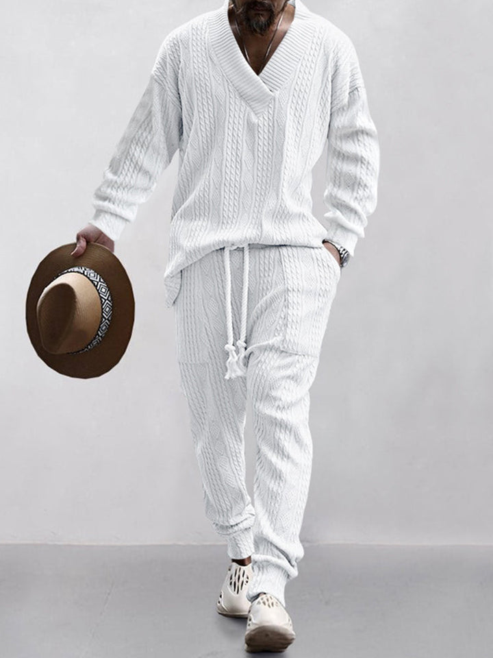 Cameron | Cable Knit Set