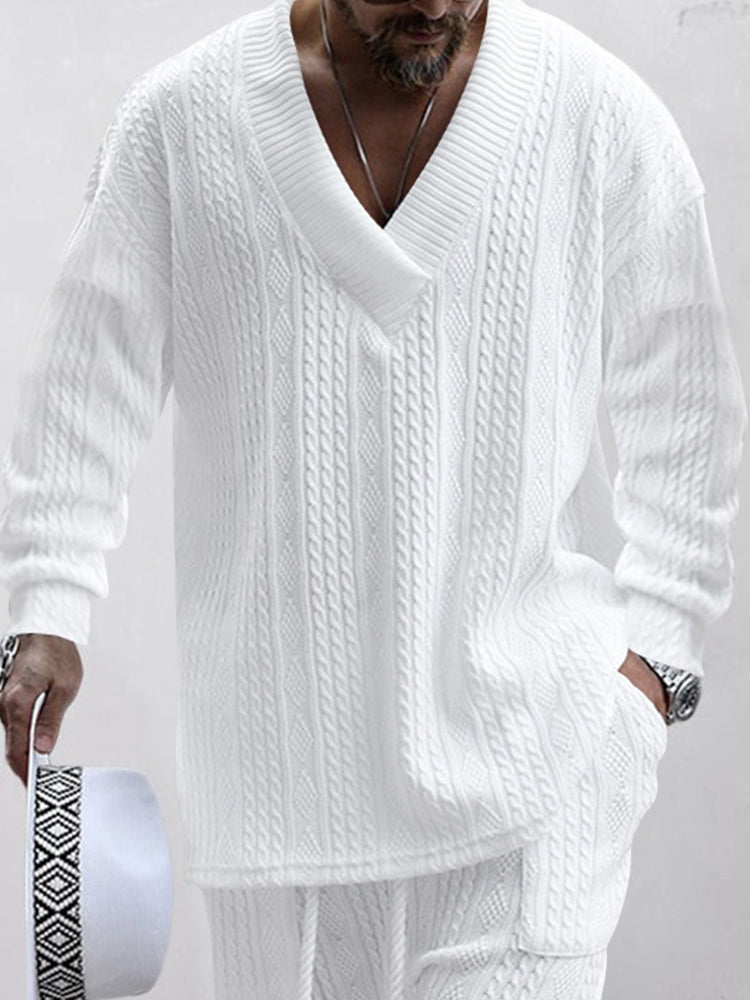 Cameron | Cable Knit Set