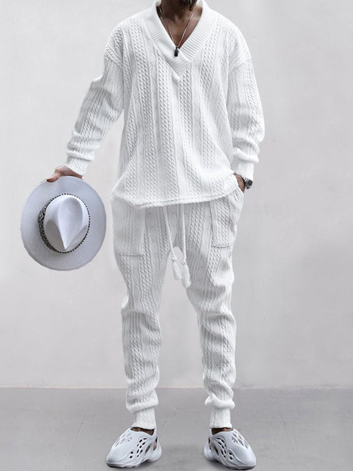 Cameron | Cable Knit Set