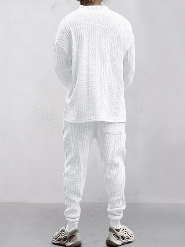 Cameron | Cable Knit Set