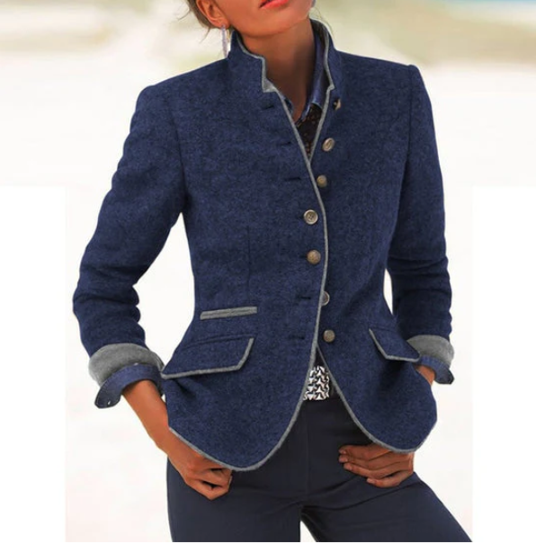 Oaklynn | Elegant Cardigan with High Collar