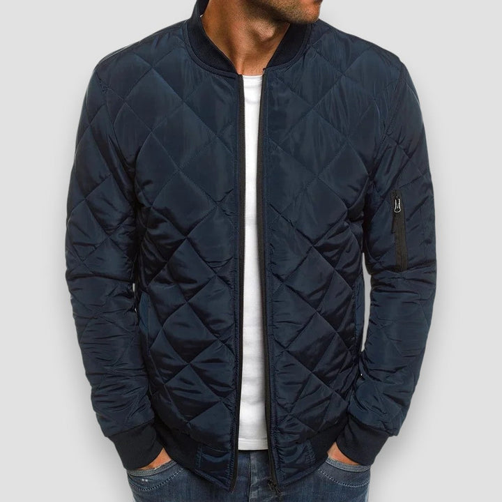 Daniel | Jacket with Check Pattern