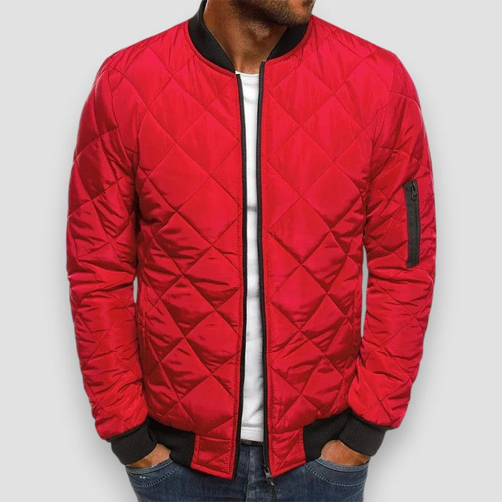 Daniel | Jacket with Check Pattern