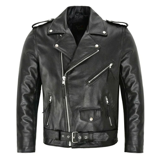 Sam | Classic Leather Jacket