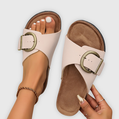 Ivory | Orthopedic Soft Glide Comfort Sandals